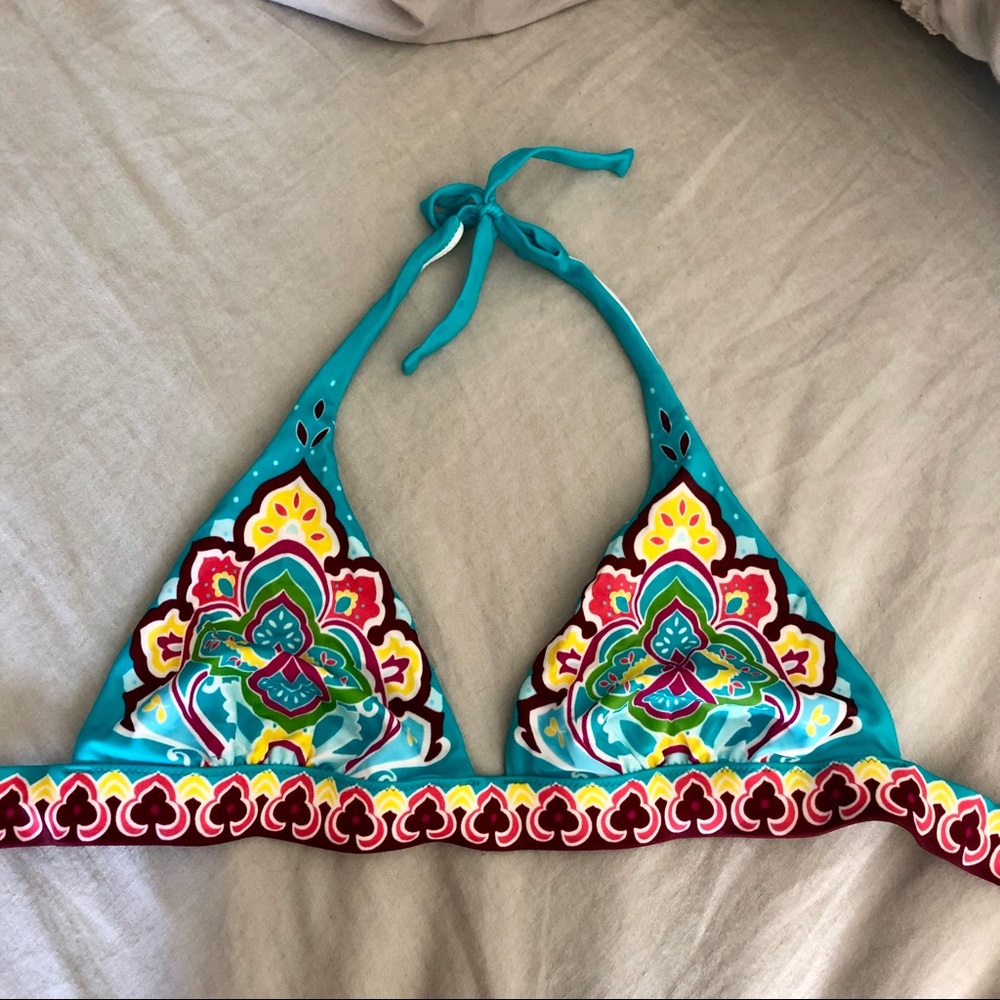 Brand new Victoria’s Secret patterned teal bikini